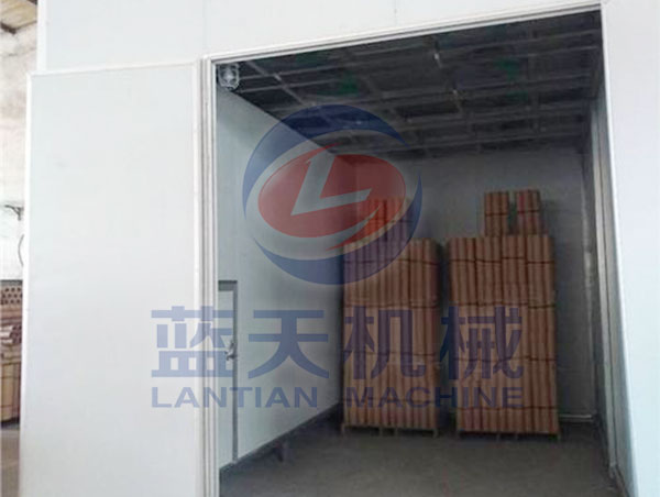 工業紙管烘干房客戶現場