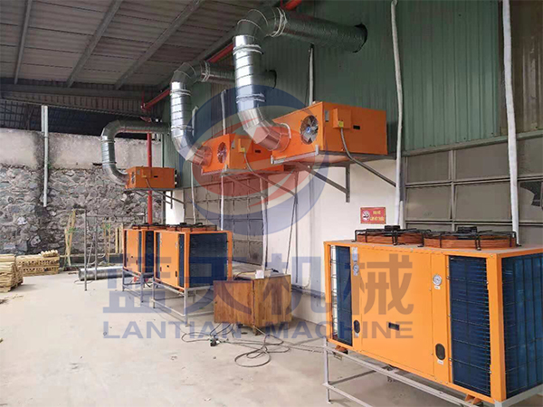 木材烘干機安裝現場